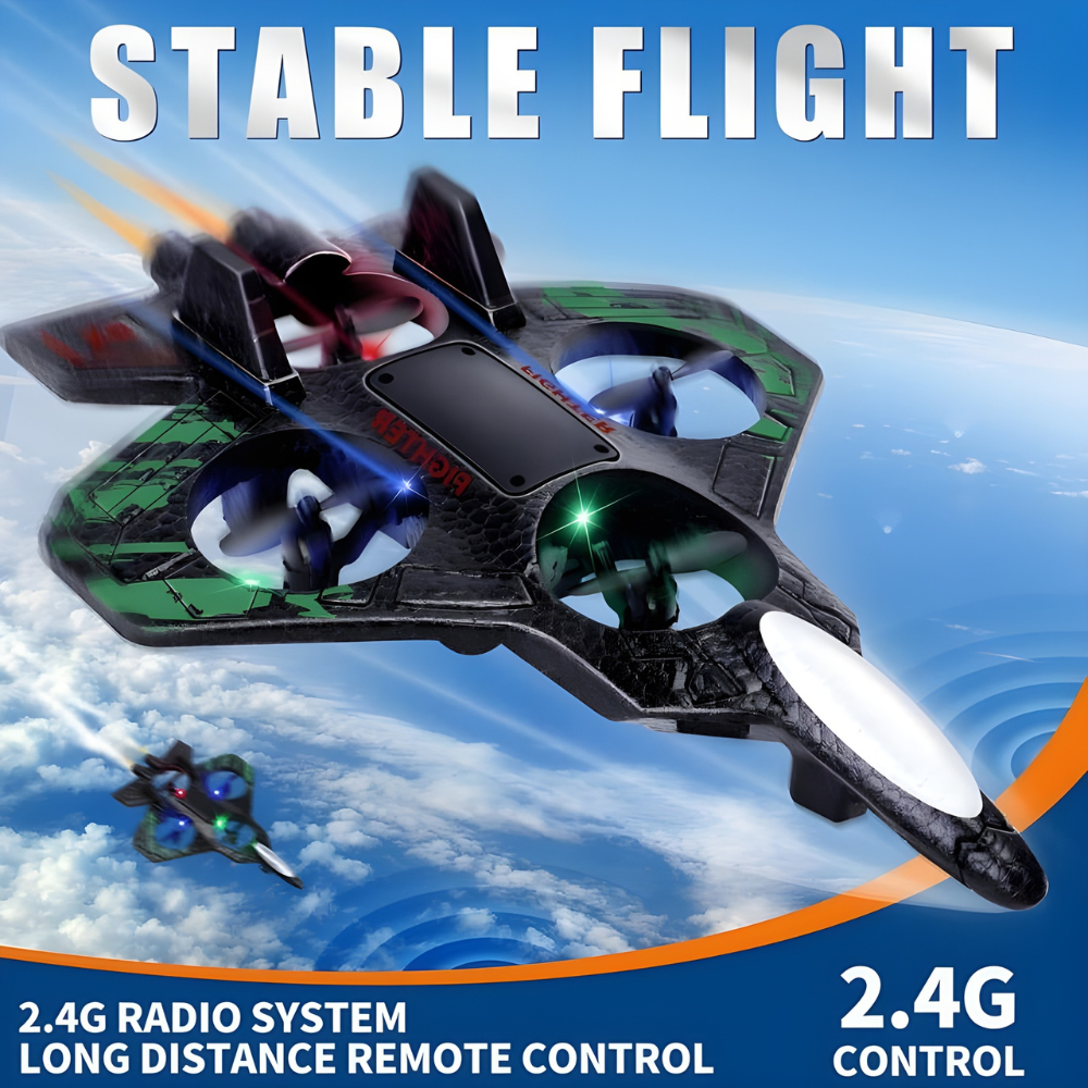 Aereo da caccia acrobatico giocattolo